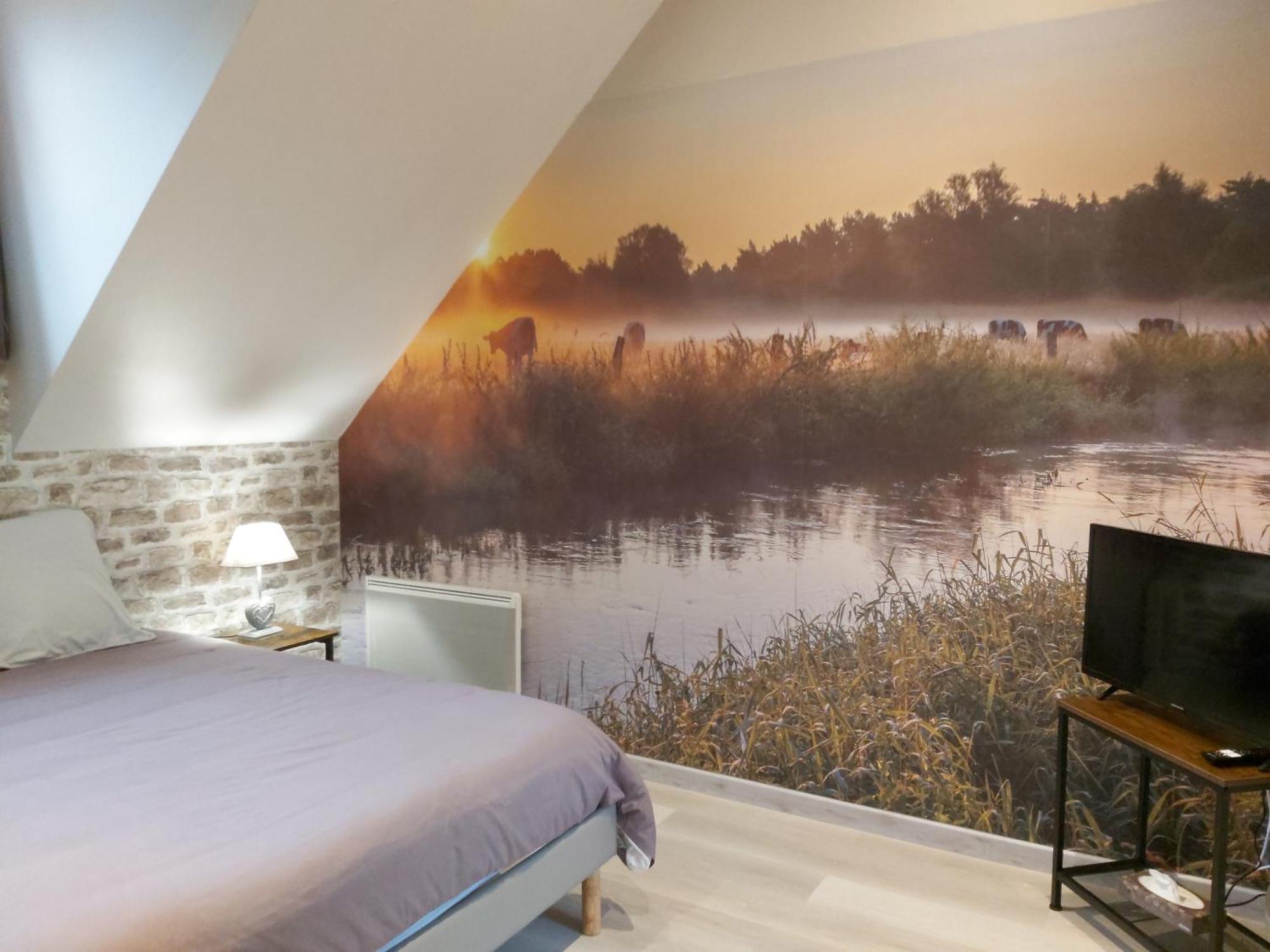Le Bonheur Des Plumes Bed & Breakfast Montmartin-en-Graignes Dış mekan fotoğraf